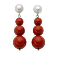 Orecchini Miluna Donna in Argento PER2876